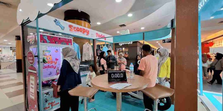 PT Trio Motor sebagai Main Dealer Honda wilayah Kalimantan Selatan dan Tengah kembali menghadirkan gebrakan kreatif melalui acara Scoopy x Paddy di Atrium Utama Duta Mall Banjarmasin. (foto : istimewa)