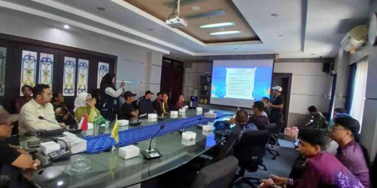 Teknical Meeting (TM) Festival Jukung Hias di Balai Kota Banjarmasin. (foto : shn/seputaran)