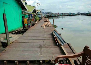 Dinas PUPR Genjot Perbaikan Jalan Titian Kampung Hijau 