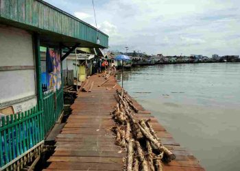 Perbaikan Titian Kampung Hijau Capai 70 Persen 
