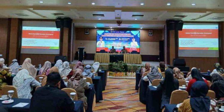 Kegiatan sosialisasi sistem OSS RBA. (foto : shn/seputaran)