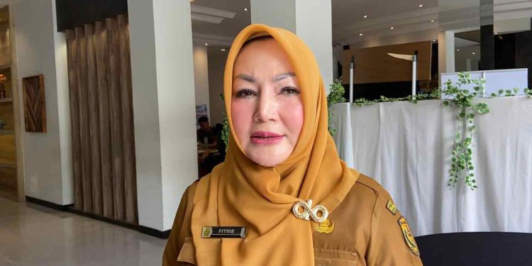 Plt Kepala Disbudporapar Banjarmasin Fitriah. (foto : shn/seputaran)