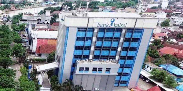 Kantor Utama Bank Kalsel. (foto : istimewa)