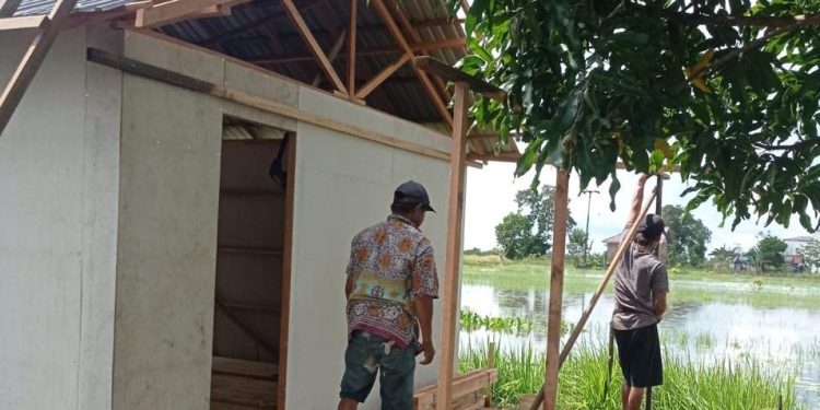Program RS RTLH milik Dinsos Kalsel yang terus berjalan. (foto : istimewa)