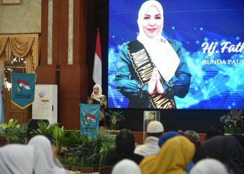 Gubernur H Muhidin Dorong HIMPAUDI Majukan Pendididkan Usia Dini di Kalsel