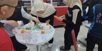 Honda Anugerah Barabai Berbagi Cinta untuk Pelanggan Lewat Lomba Menghias Kue