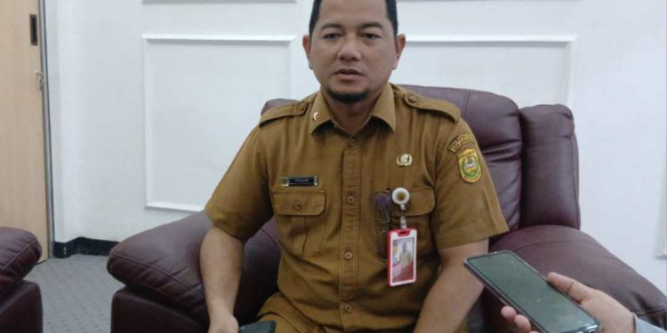 Kepala Disperdagin Banjarmasin Ichrom Muftezar. (foto : shn/seputaran)