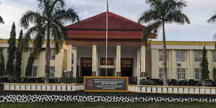 Kantor BPKAD Kalsel. (foto : istimewa)