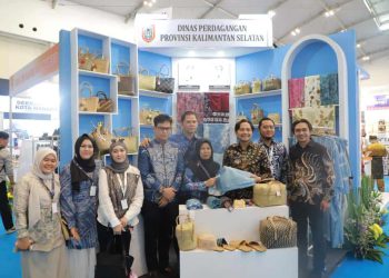 Wagub Kalsel Kunjungi Stand UMKM Kalsel TEI ke-40 di ICE BSD City