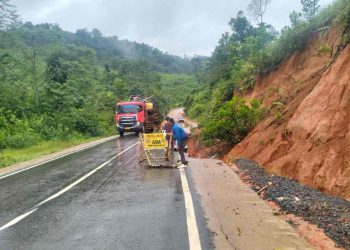 Dinas PUPR Kalsel Beri Perhatian Serius Atasi Titik Longsor Jalan Banjarbaru – Batulicin