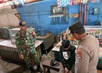 Patroli Premanisme di Kawasan Pasar Antasari, Empat Orang Kedapatan Ngelem