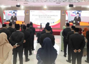 Menteri Nusron Lantik 804 Pejabat Kementerian ATR/BPN