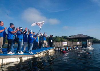 Ratusan Peserta BTC Jelajahi Keindahan Alam Geopark Meratus Bukit Batu