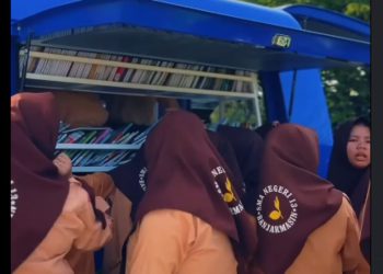 Pelajar SMA Negeri 13 Banjarmasin Sambut Antusias Pusling Palnam