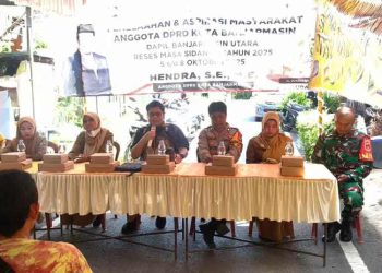 Reses Hendra : Warga Sungai Andai Keluhkan Sungai Alayung yang Sering Meluap