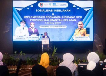 Ketua TP Posyandu Kalsel Sosialisasi Kebijakan dan Implementasi Posyandu 6 Bidang SPM