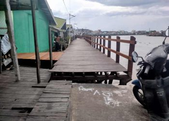 Titian Jalan Kampung Hijau Dibangun Lebih Tinggi, Ini Kata Warga