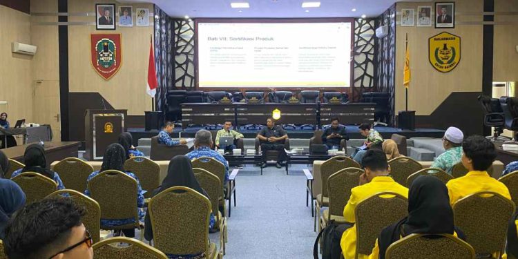 Kegiatan Uji Publik Raperda Inisiatif DPRD Banjarmasin.