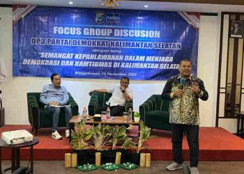 Polda Kalsel dan Partai Demokrat Gelar FGD Semangat Kepahlawanan