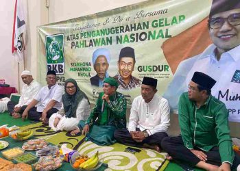 PKB Banjarmasin Gelar Tasyakuran usai GusDur Dianugerahi Pahlawan Nasional