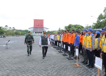 Hadapi Potensi Bencana di Kalsel, Apel Kesiapsiagaan Digelar