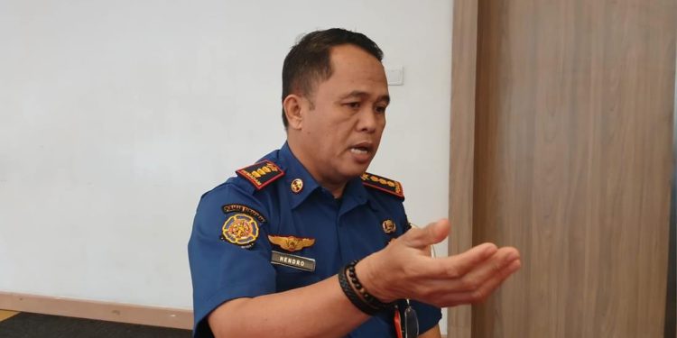 Kepala Damkarmat Banjarmasin Hendro. (foto : shn/seputaran)