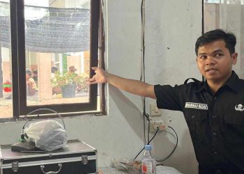 SMPN 26 Banjarmasin Kemalingan, Uang dan Aset Raib Digasak Pelaku