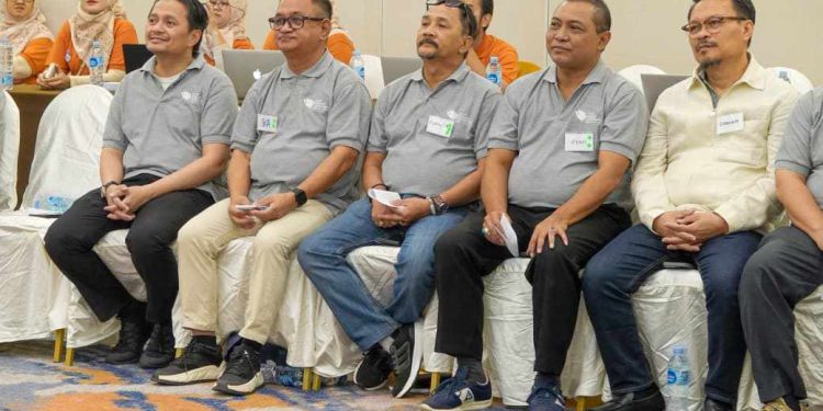 Wagub Kalsel Hasnuryadi Sulaiman hadiri dan ikuti Pelatihan Integritas Kepala Perangkat Daerah Pemprov Kalsel oleh KPK. (foto : Adpim Kalsel)