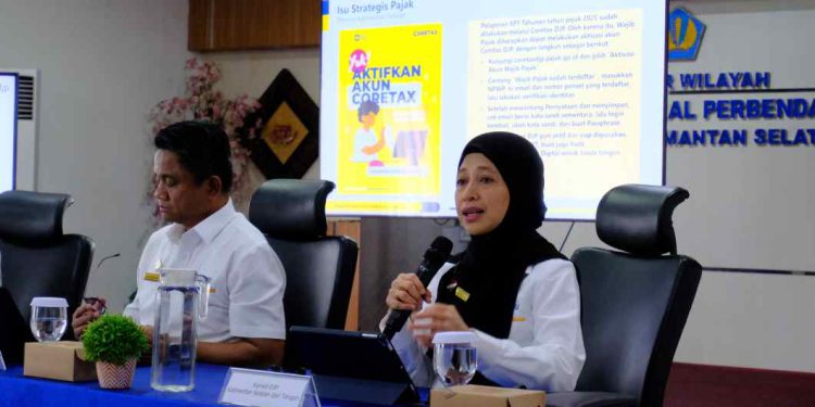 Kepala Kanwil DJP Kalselteng Syamsinar. (foto : DJP Kalselteng)