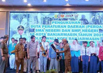 96 Duta Perda Banjarmasin Dikukuhkan