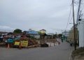 Buat Pelebaran Jalan, Beberapa Rumah Warga di Jalan Tembus Mantuil Mulai Dibongkar