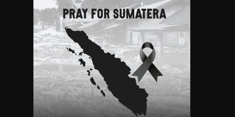 Duka untuk Sumatera. (foto : istimewa)