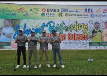 Meriahkan Harjad, Bank Kalsel Dukung Tapin Open Golf Tournament 2025
