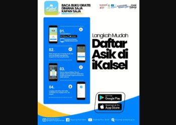 Jangkau Pembaca Lebih Luas, Dispersip Kalsel Gaungkan e book di iKalsel