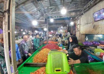 Monitoring Pasar : Bahan Pokok Ada Mengalami Kenaikan Harga Namun Stok Aman