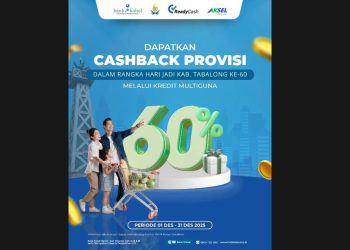 Bank Kalsel Hadirkan Cashback Provisi Kredit Multiguna hingga 60 Persen di Harjad Tabalong