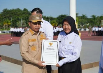 Sebanyak 1.119 PPPK Paruh Waktu Pemkab Tapin Terima SK Pengangkatan