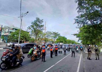 Momen 5 Rajab, Pantauan Dishub Banjarmasin : Volume Kendaraan Tembus Puluhan Ribu