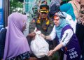 Bantuan Sembako hingga Makanan Tambahan Balita Disalurkan ke Warga Terdampak Banjir di Lok Baintan