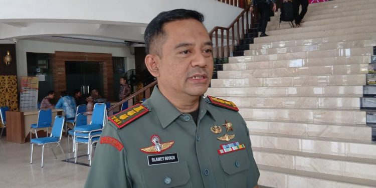 Dandim 1007/Banjarmasin Letkol CZI Slamet Riyadi. (foto : shn/seputaran)