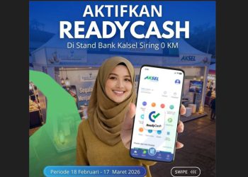 Aktifkan ReadyCash di Festival Pasar Wadai Ramadan, Bank Kalsel Bagikan Voucher Rp 100 Ribu
