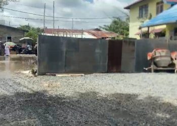 Tak Kunjung Selesai, Kontraktor Pembangunan SDN Pengambangan 5 Diblacklist