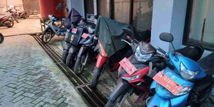 Kenderaan dinas milik Pemko Banjarmasin. (foto : shn/seputaran)