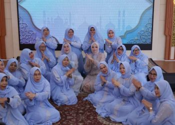 Hari Pertama Ramadan 1447 H, TP PKK Kalsel Tadarusan Al-Quran 