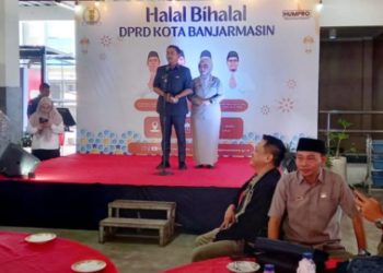 Halal Bihalal DPRD Banjarmasin, HM Yamin Tekankan Jaga Komunikasi dengan Insan Pers