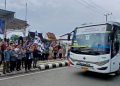 Mudik Gratis Pemko Banjarmasin, Warga Merasa Diringankan