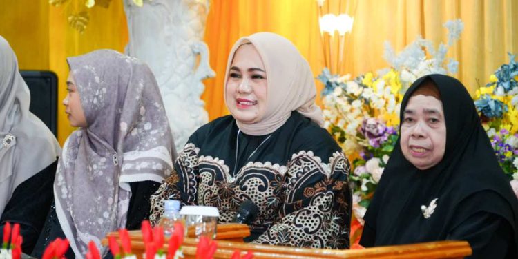 TP PKK Tapin saat memperingati Isra Miraj. (foto : istimewa)