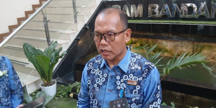 Direktur Utama PAM Bandarmasih Zulbadi. (foto : shn/seputaran)