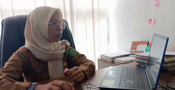 Kepala Bidang Penelitian dan Pengembangan Bappelitbang Tapin Mahdiati. (foto : istimewa)