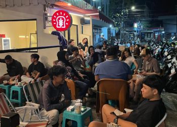 SK Belum Rampung, Kafe Malam Jalan Hasanuddin HM Dikeluhkan